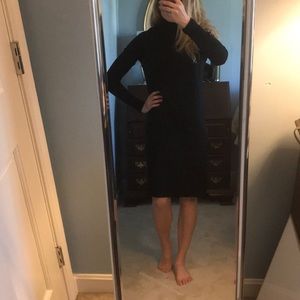 Ralph Lauren black turtleneck dress